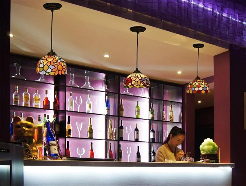 Suspension marocaine colorée de Style méditerranéen