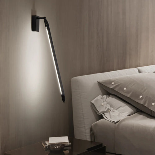 applique murale moderne t5 led rotation style loft industriel - vue 5 sur 8