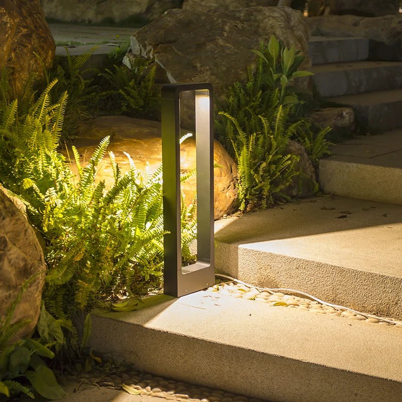 lampe led moderne pour jardin étanche éclairage paysage