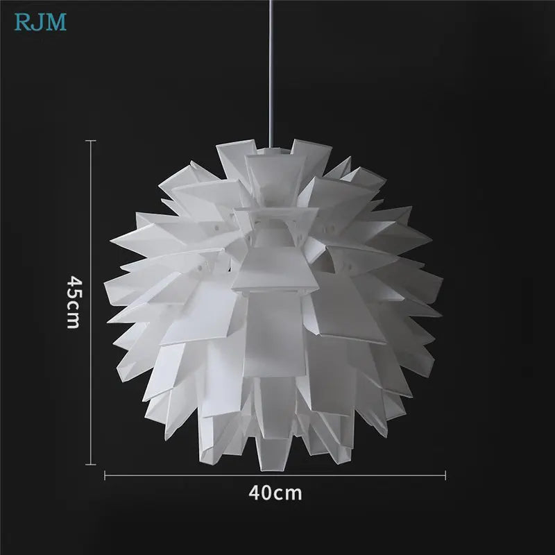 lampes suspendues design nordique moderne en forme de noix de pin - vue 8 sur 8