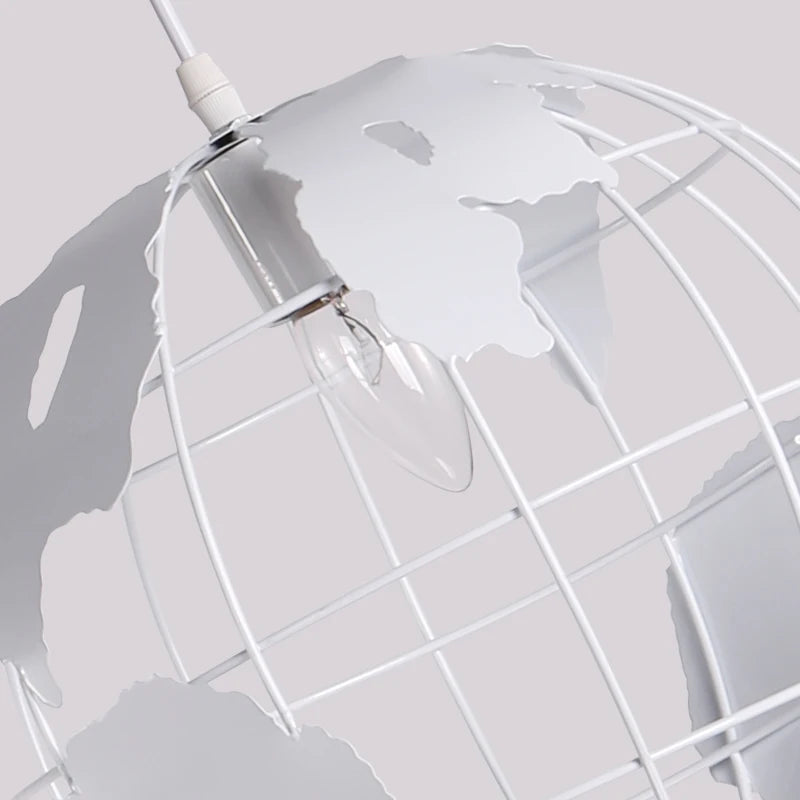 suspension à led globe rétro pour restaurants cafés et bars - vue 5 sur 8