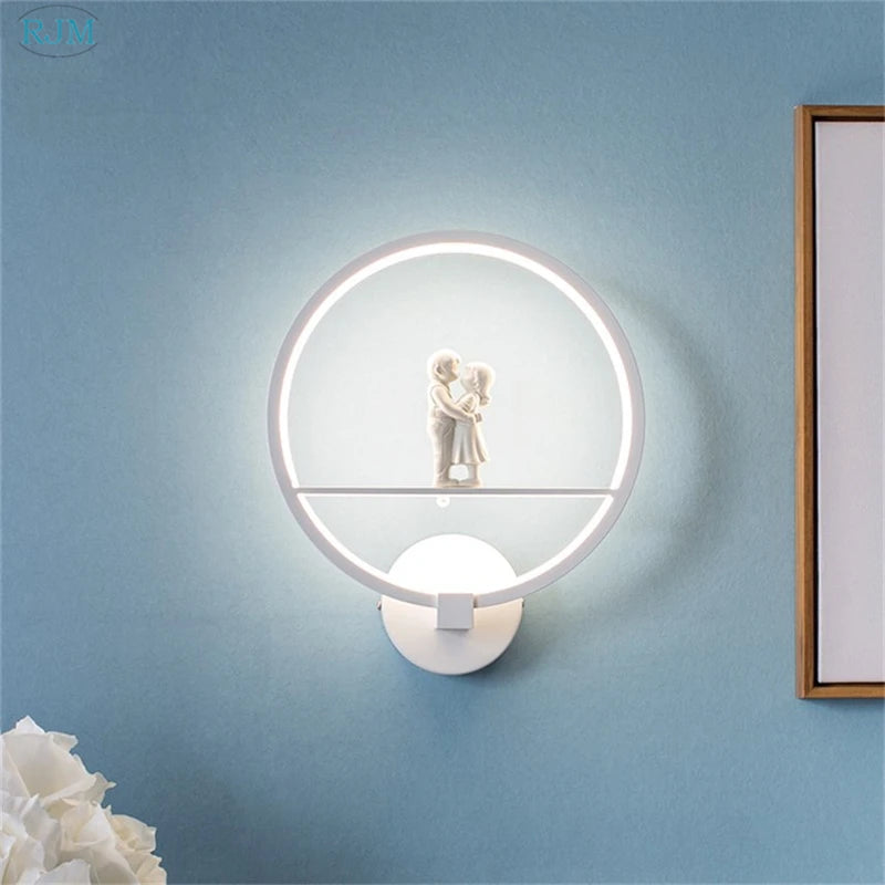 Applique murale led moderne fer chaud - vue 5 sur 8