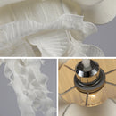 suspension en soie forme méduse style nordique décoratif