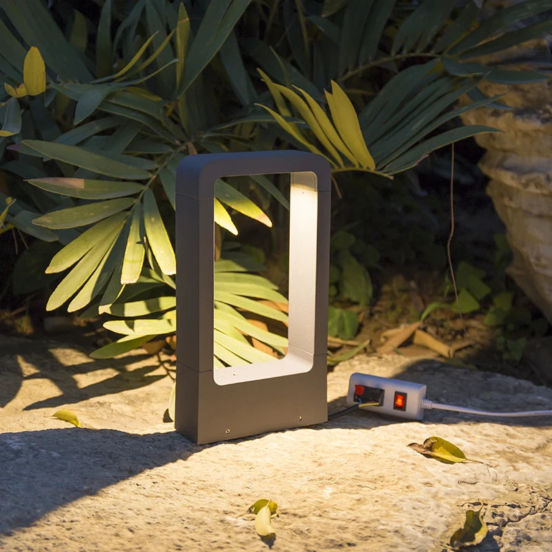 lampe led moderne pour jardin étanche éclairage paysage