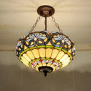 lustre antique style tiffany pour éclairage intérieur et extérieur