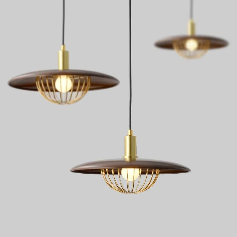 suspension Nordique décoration de la maison lumières Art fer pour cuisine salon chambre barre - vue 5 sur 9