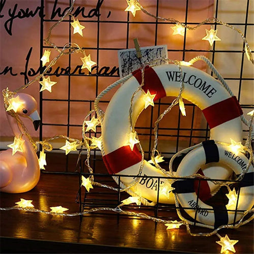 guirlande lumineuse led pour sapin et décorations de fête - vue 5 sur 6