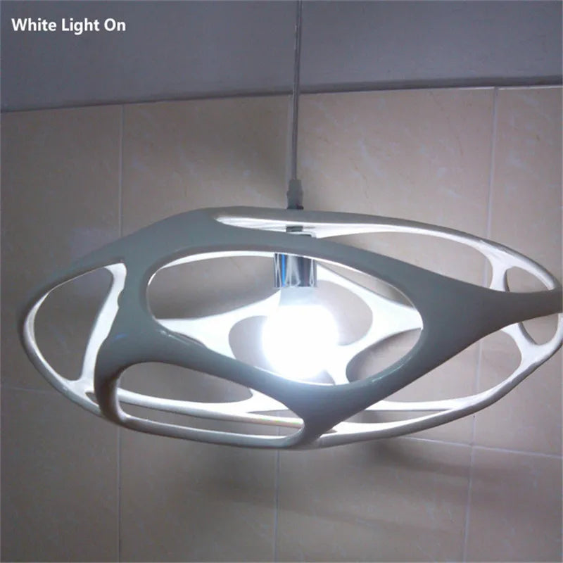 gzmj moderne nid d'oiseau luminaire suspendu loft lumières - vue 10 sur 9