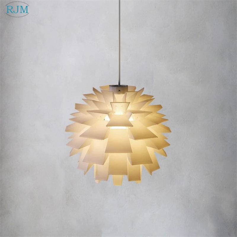 lampes suspendues design nordique moderne en forme de noix de pin - vue 4 sur 8