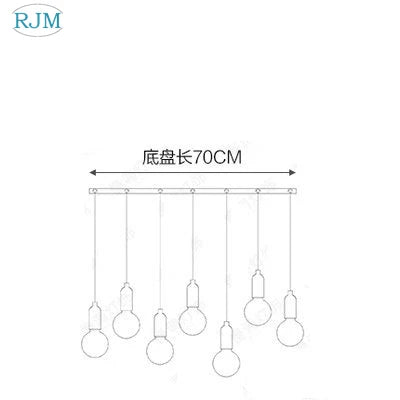 lustre suspension led créative en verre cristal postmoderne - vue 16 sur 18