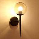 applique murale led boule verre moderne décoration intérieure nordique salon couloir