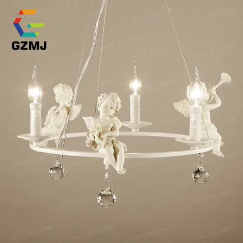 suspension rétro américaines résine bougie blanche décoration maison - vue 3 sur 8