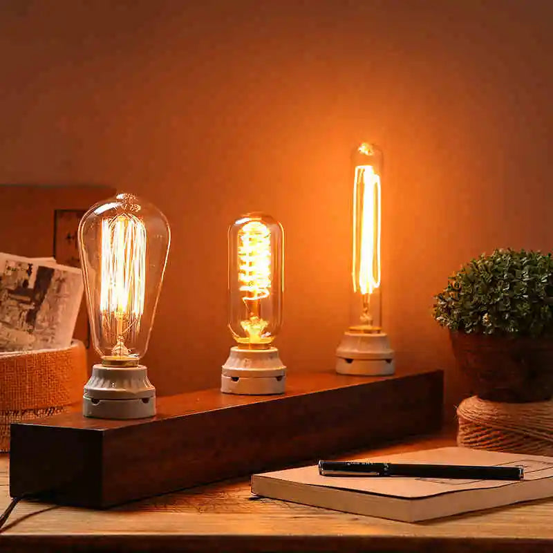 ampoules vintage rétro décoratives style edison 6 pièces