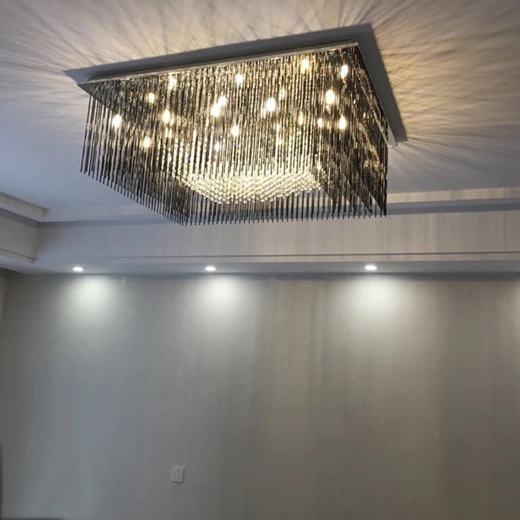 plafonnier en verre design moderne pour un éclairage élégant intérieur - vue 4 sur 10