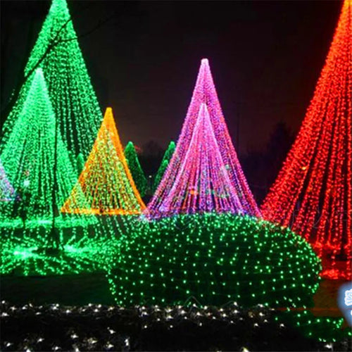guirlande lumineuse féerique 600 led pour décorations intérieures et extérieures - vue 6 sur 10