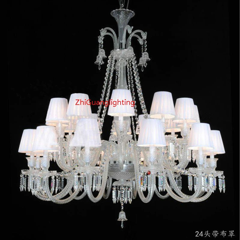 lustre en cristal noir pour un éclairage luxueux et élégant - vue 4 sur 21