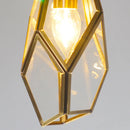 suspension art déco diamant pour éclairage intérieur et extérieur