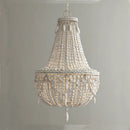 Suspension rétro industrielle en bois
