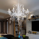 suspension en alliage post-moderne baroque design lumineux