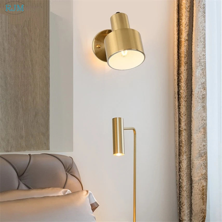 Applique murale led fer nordique moderne simple - vue 3 sur 6