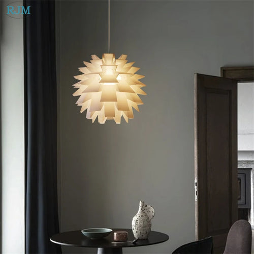 lampes suspendues design nordique moderne en forme de noix de pin - vue 6 sur 8