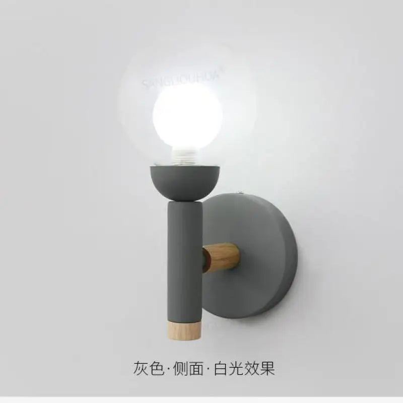 lampe de chevet nordique en verre design créatif pour salon et hôtel - vue 6 sur 9