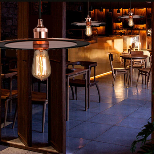 suspension vintage ufo led pour bar et restaurant - vue 4 sur 6