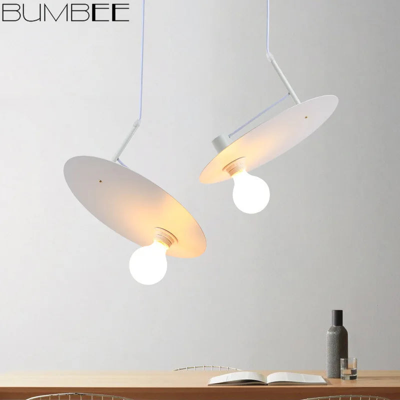 lustre nordique moderne simple suspension créative cuisine - vue 5 sur 5
