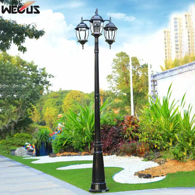 lampe de jardin extérieure étanche pour villa et pelouse - vue 6 sur 10