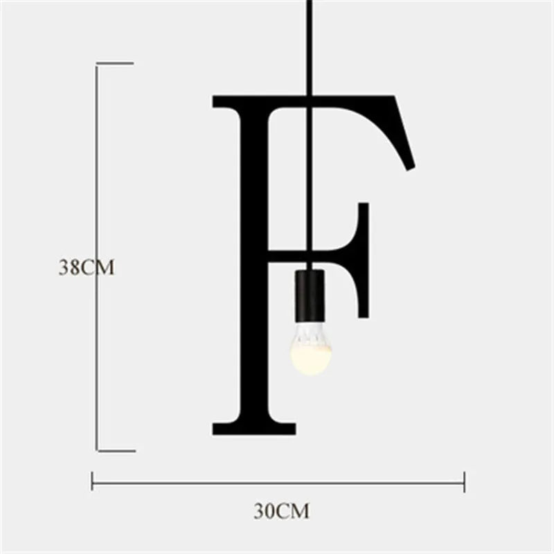 suspension nordique diy love luminaire décoratif pour loft et bar - vue 20 sur 29