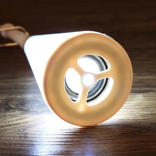 lampe de table led tactile rechargeable avec haut-parleur bluetooth et veilleuse - vue 4 sur 6