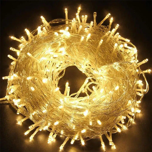 guirlande lumineuse féerique 600 led pour décorations intérieures et extérieures - vue 2 sur 10