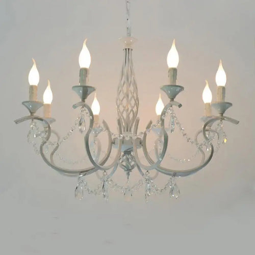 lustre en fer à led pour un éclairage rustique et élégant - vue 6 sur 14