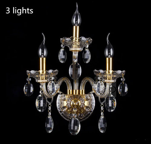 lustre en cristal moderne avec lumière design élégant - vue 5 sur 11