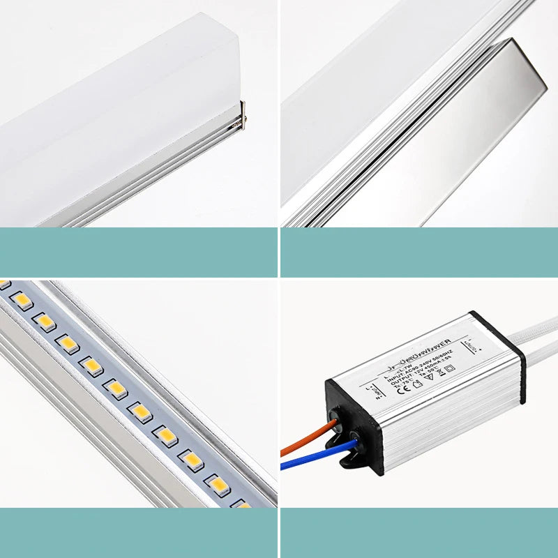 lampe led en acrylique populaire pour miroir et décoration