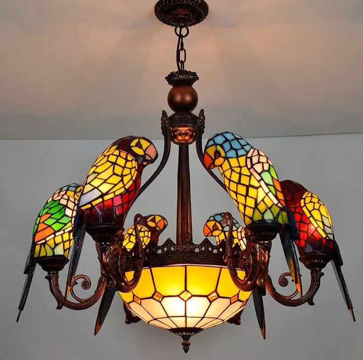 lustre suspendu perroquet lampe créative pour bar et club - vue 11 sur 12