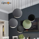 Suspension scandinave post-moderne minimaliste pour salon