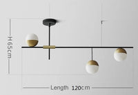Suspension de luxe post-moderne pour salon