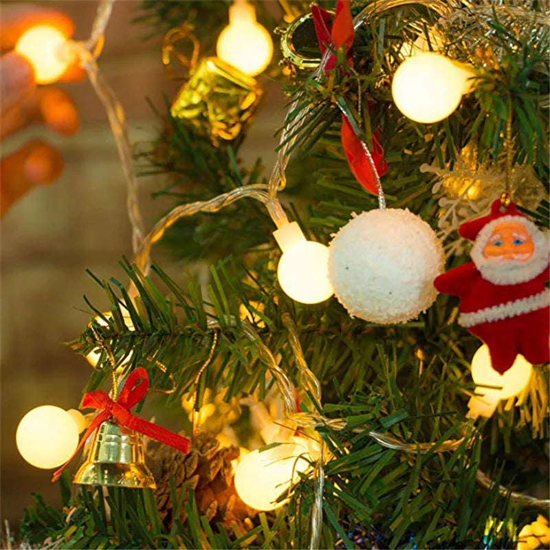 guirlande lumineuse à led pour décoration de noël et mariage - vue 3 sur 9
