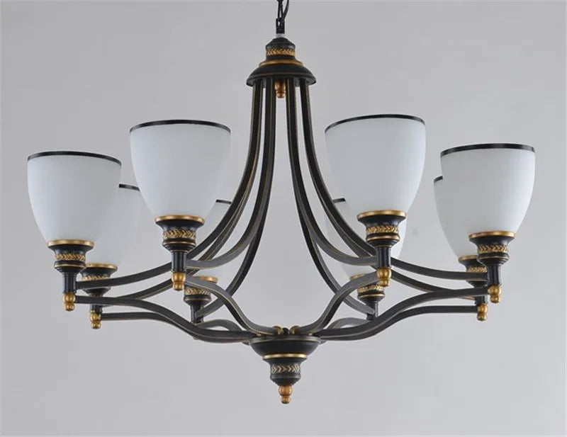 lustre en verre moderne pour un éclairage élégant - vue 3 sur 14