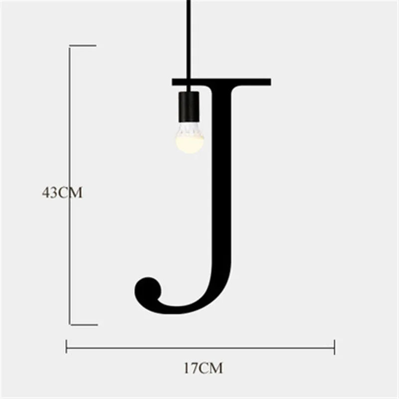 suspension nordique diy love luminaire décoratif pour loft et bar - vue 24 sur 29