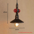 lustre industriel rétro en fer pour restaurant bar club