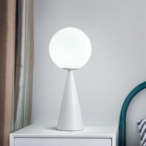 lampe de bureau nordique led globe pour décoration nocturne - vue 6 sur 6