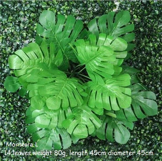 feuilles dherbe artificielles pour décoration murale et jardin - vue 8 sur 37