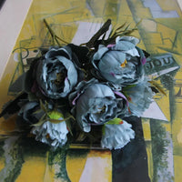 bouquet shabby chic en soie pour mariage et décoration intérieure
