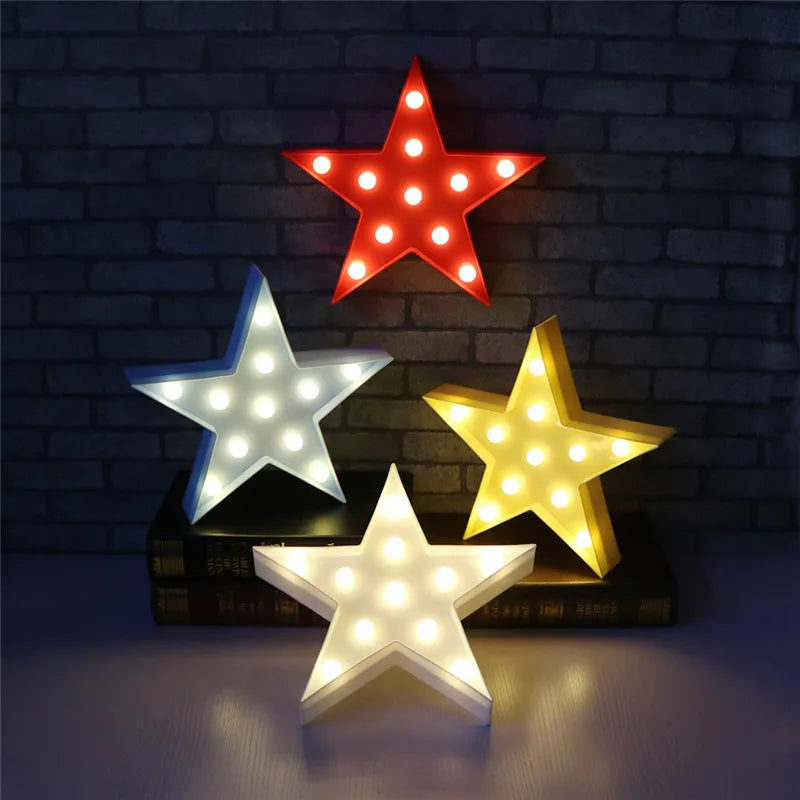 lampe led 3d nuage étoile lune veilleuse cadeau enfants décoration - vue 6 sur 16