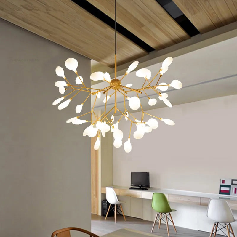 lustre nordique créatif design moderne pour intérieur élégant - vue 3 sur 5