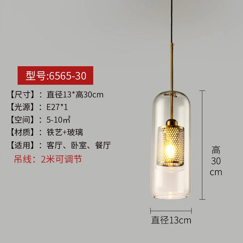suspension nordique moderne pour restaurant bar et cuisine - vue 10 sur 11