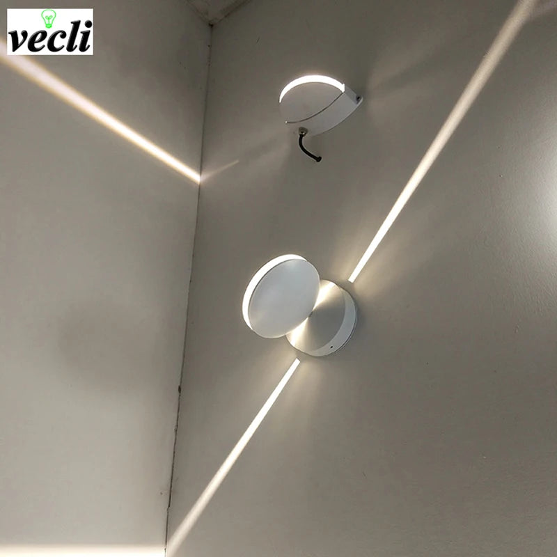 applique murale led étanche d'extérieur pour décoration cour hôtel porche - vue 2 sur 9