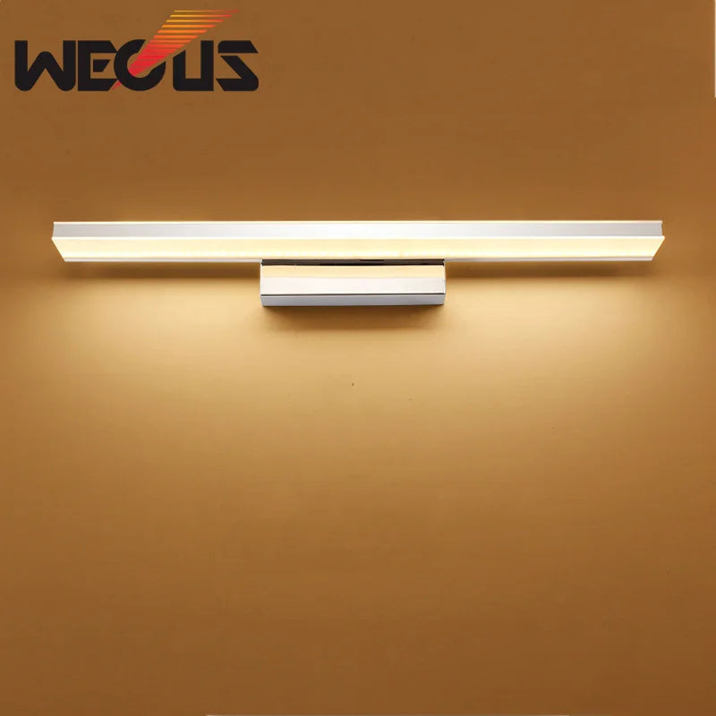 applique murale led pour toilette et maquillage moderne